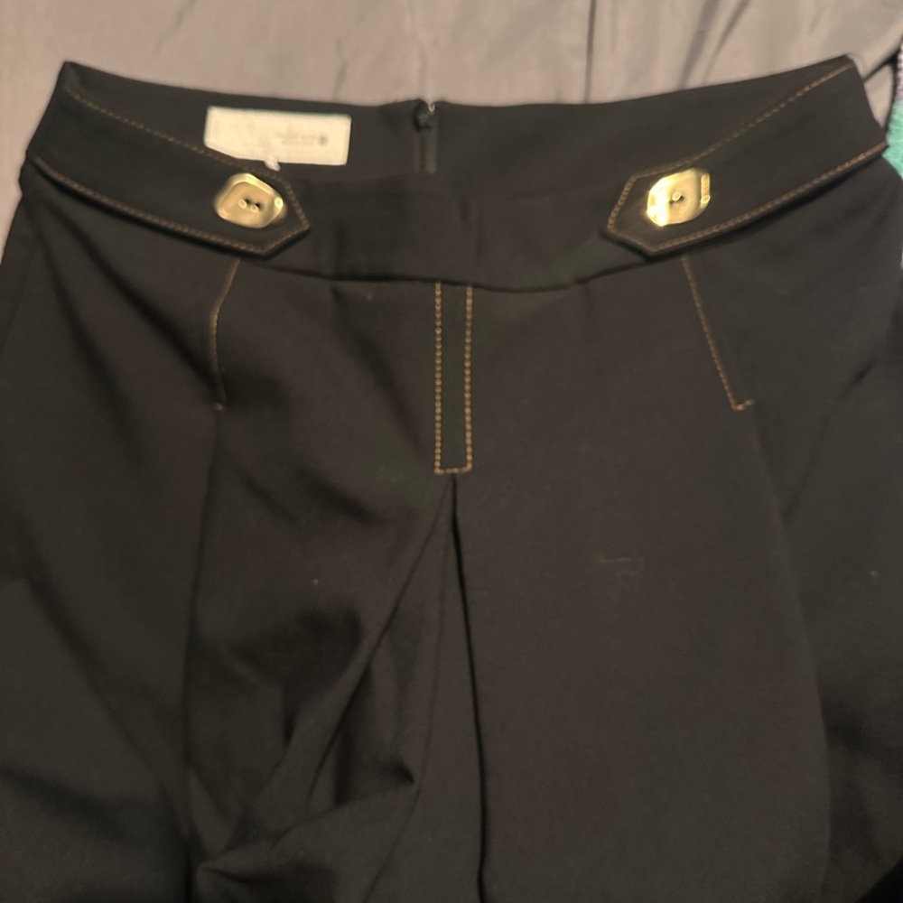 Zara cropped wide leg pants